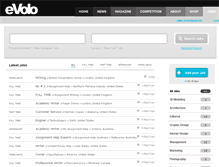 Tablet Screenshot of jobs.evolo.us